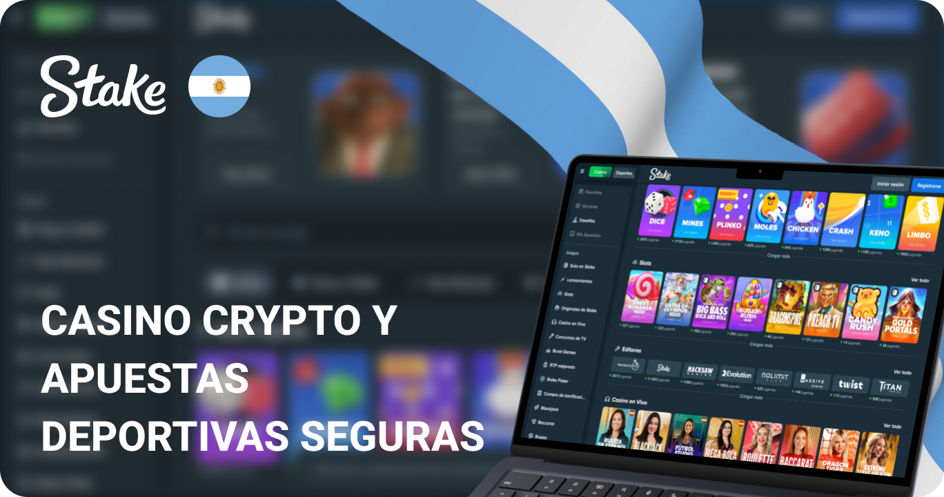 Stake Argentina - Casino Crypto y Apuestas Deportivas Seguras